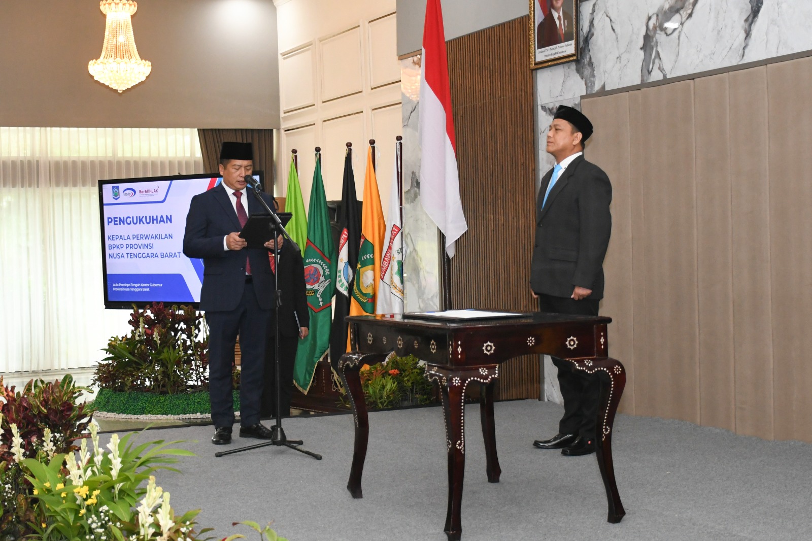 pangukuhan kepala perwakilan BPKP